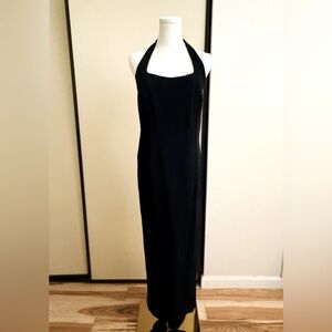 Vintage Jones New York racerback/backless evening dress. Size 14P